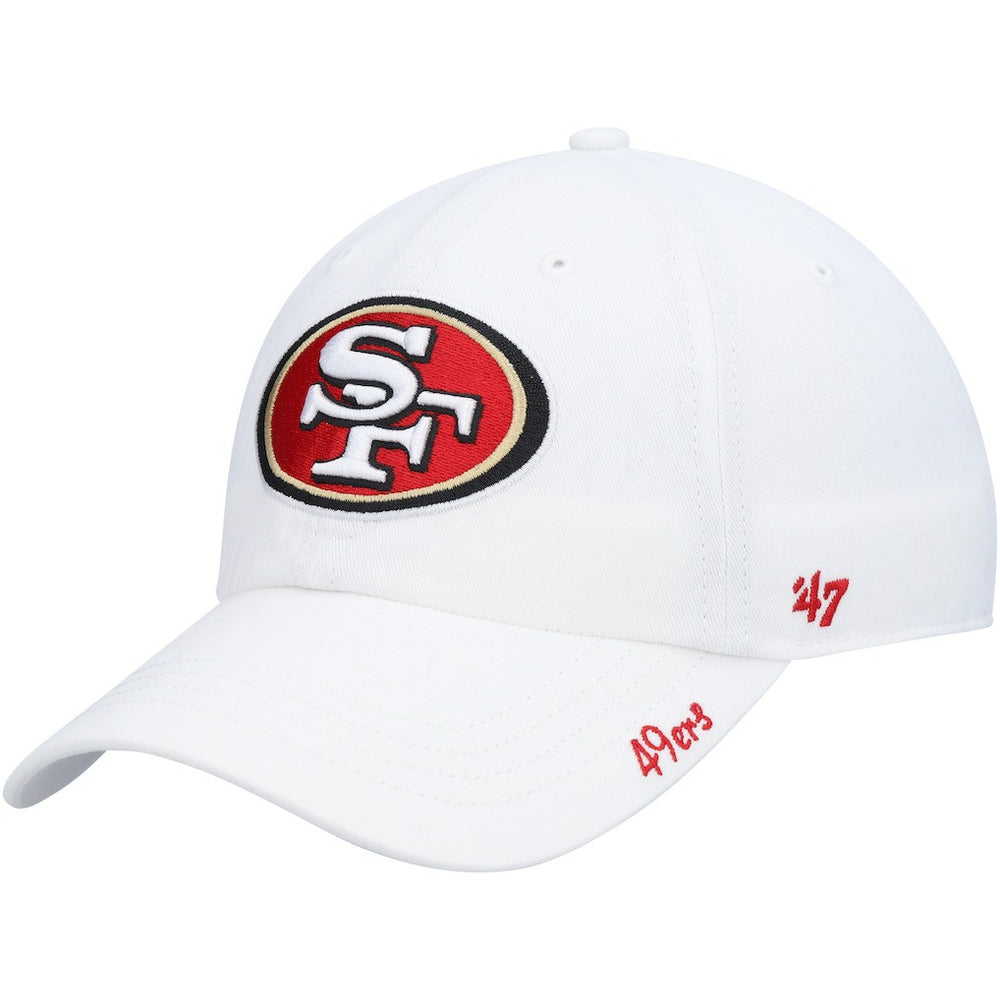 San Francisco 49ers '47 Women's Miata Logo Clean Up Adjustable Hat - White - 47 brand