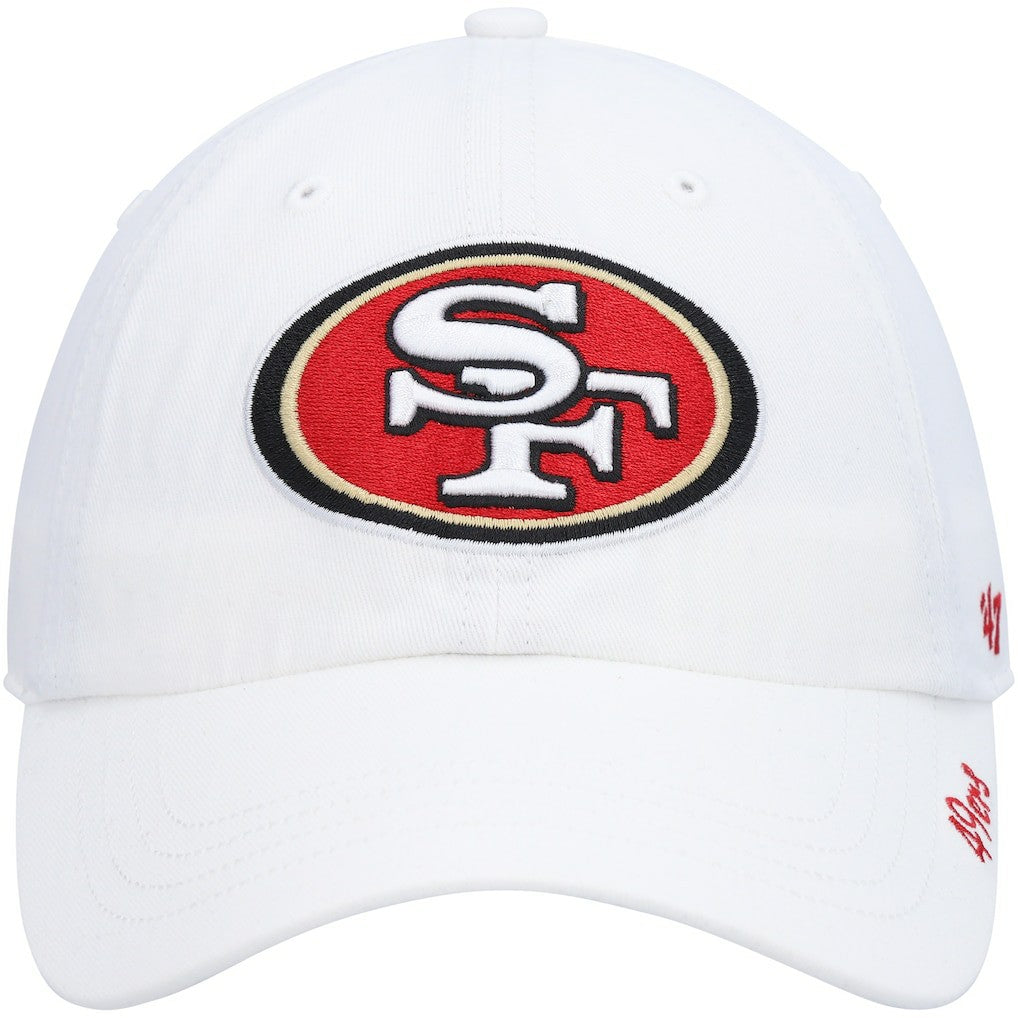 San Francisco 49ers '47 Women's Miata Logo Clean Up Adjustable Hat - White - 47 brand