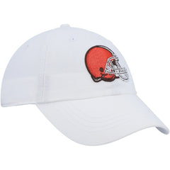 Cleveland Browns '47 Women's Miata Logo Clean Up Adjustable Hat - White - 47 brand