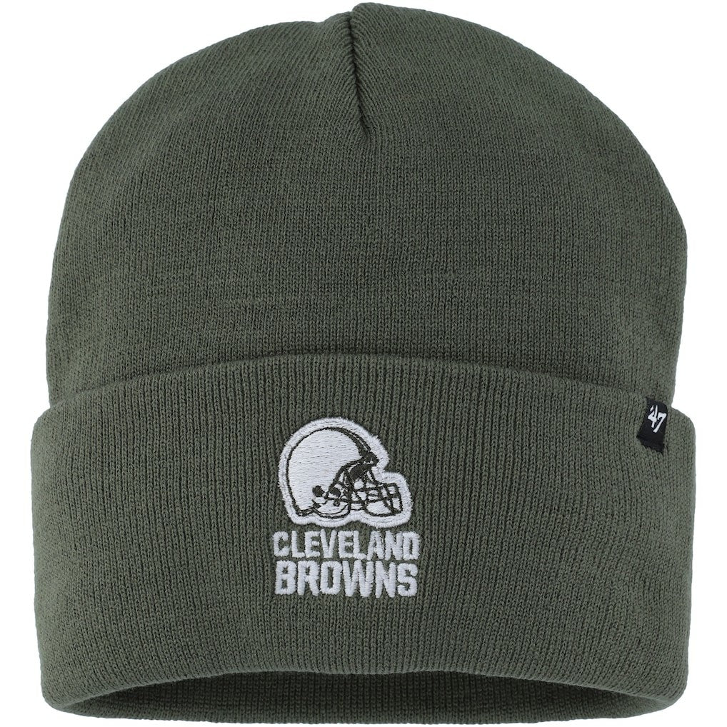 Cleveland Browns '47 Women's Haymaker Cuffed Knit Hat - Green - 47 brand