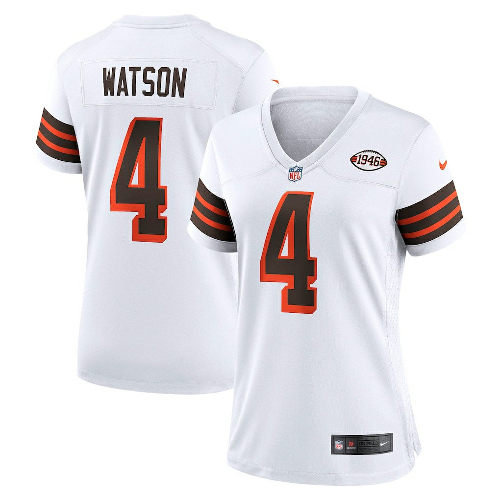 Deshaun Watson Cleveland Browns Women's Player Jersey - White - Nike