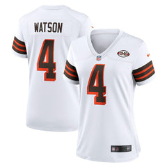 Deshaun Watson Cleveland Browns Women's Player Jersey - White - Nike