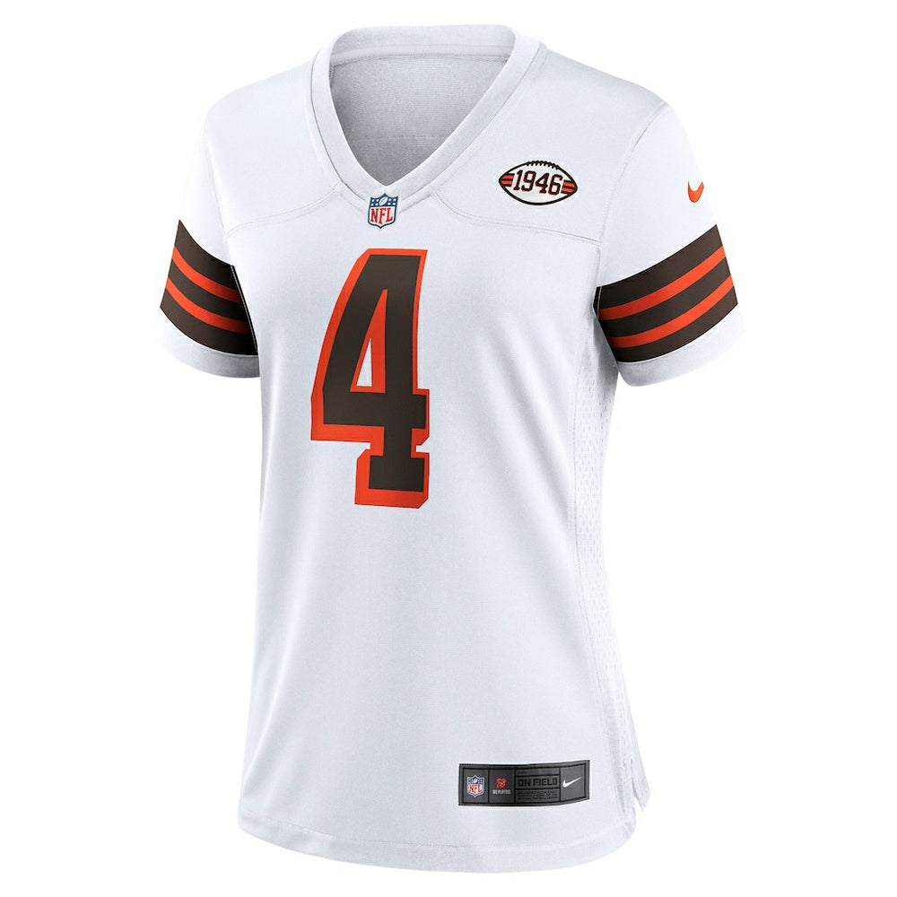 Deshaun Watson Cleveland Browns Women's Player Jersey - White - Nike