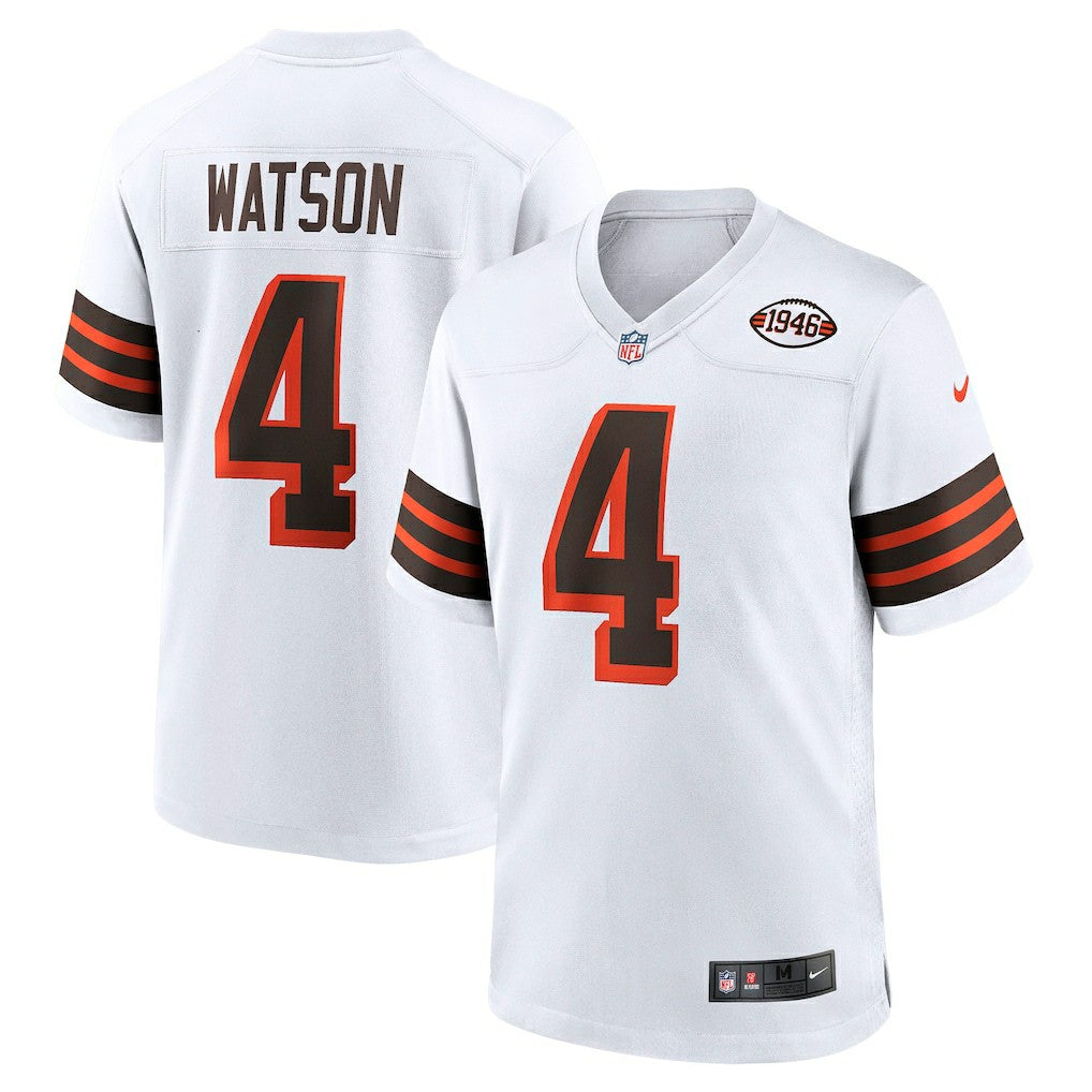 Deshaun Watson Cleveland Browns Alternate Game Jersey - White - Nike