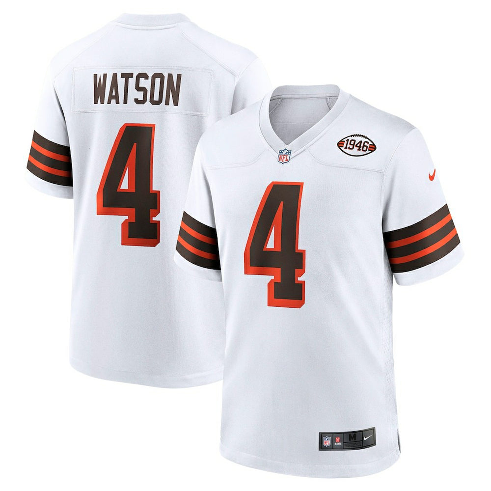 Deshaun Watson Cleveland Browns Alternate Game Jersey - White - Nike