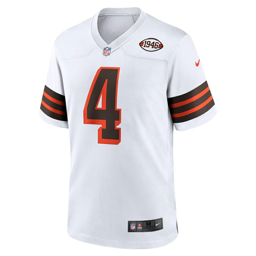 Deshaun Watson Cleveland Browns Alternate Game Jersey - White - Nike