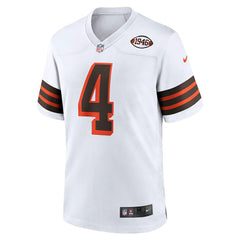 Deshaun Watson Cleveland Browns Alternate Game Jersey - White - Nike