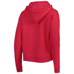 Tampa Bay Buccaneers '47 Women's Color Rise Kennedy Notch Neck Pullover Hoodie - Red - 47 brand