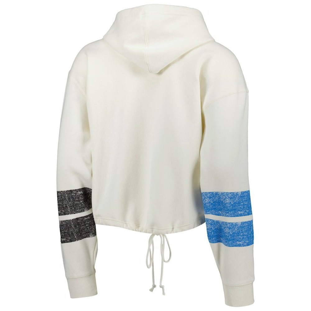 Carolina Panthers '47 Women's Harper Pullover Hoodie - Oatmeal - 47 brand