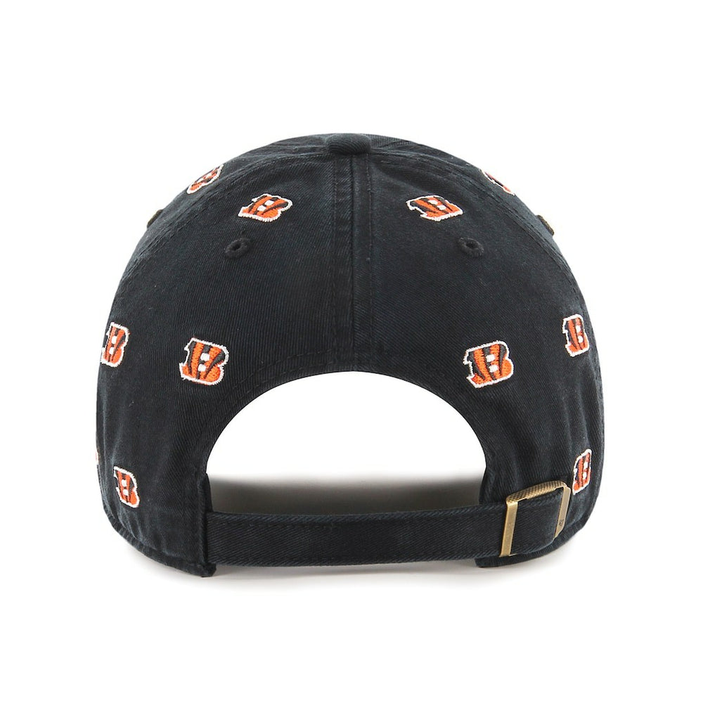 Cincinnati Bengals '47 Women's Confetti Clean Up Adjustable Hat - Black - 47 brand