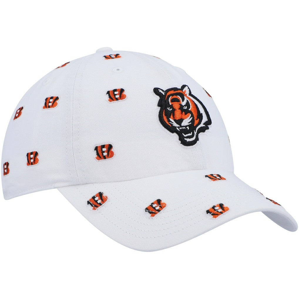 Cincinnati Bengals '47 Women's Confetti Clean Up Adjustable Hat - White - 47 brand