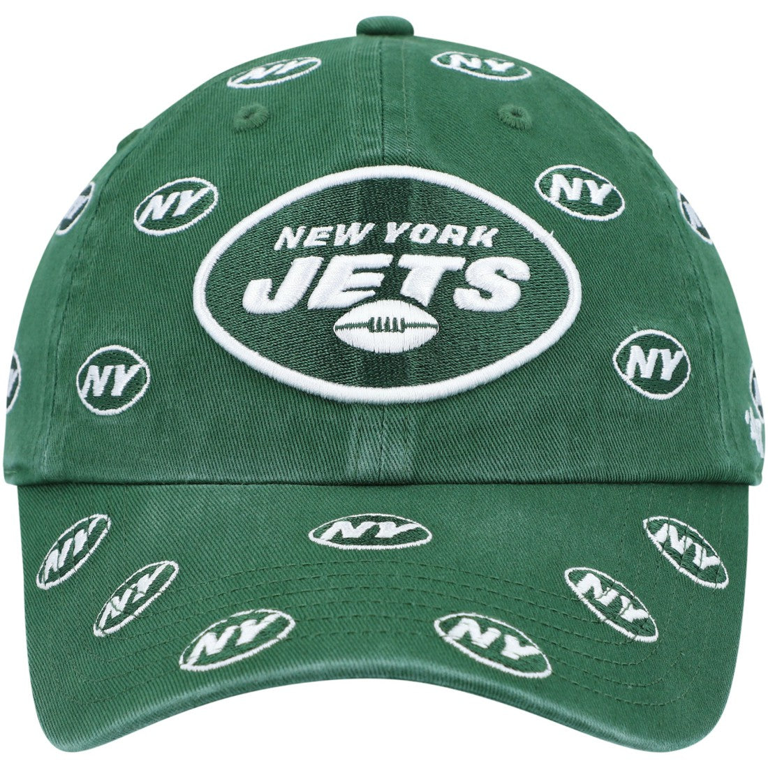 New York Jets '47 Women's Confetti Clean Up Adjustable Hat - Green - 47 brand