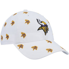 Minnesota Vikings '47 Women's Confetti Clean Up Adjustable Hat - White - 47 brand