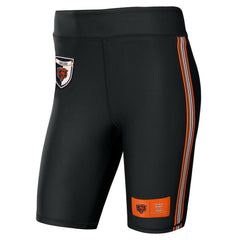 Chicago Bears WEAR by Erin Andrews Women's Biker Shorts - Black - NFL
