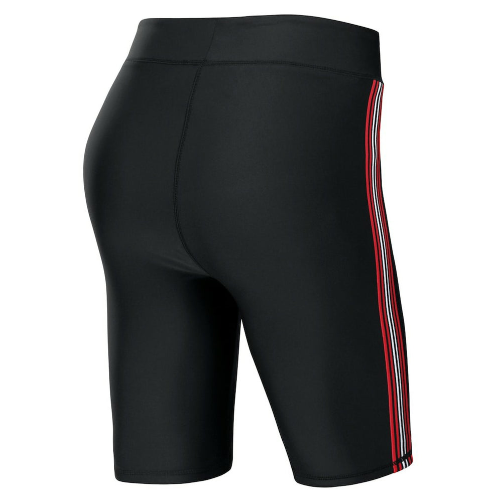 New England Patriots WEAR by Erin Andrews Women's Biker Shorts - Black - NFL