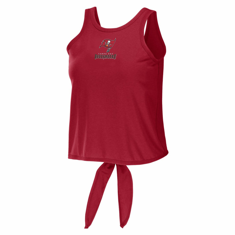 Tampa Bay Buccaneers WEAR by Erin Andrews Women's Open Back Twist Tie Tank Top - Red - NFL