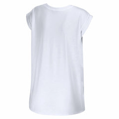 New York Giants WEAR by Erin Andrews Women's Greetings From Muscle T-Shirt - White - NFL