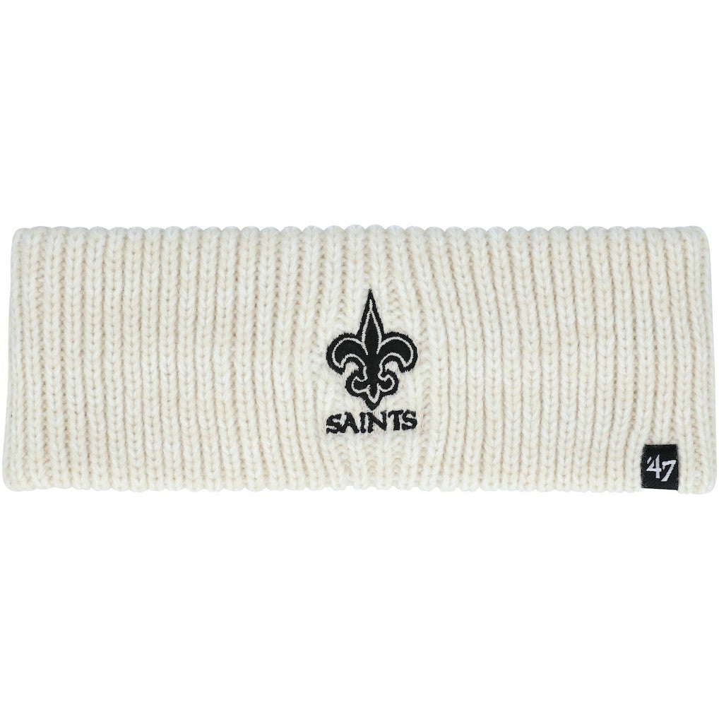 New Orleans Saints '47 Women's Meeko Headband - Cream - 47 brand