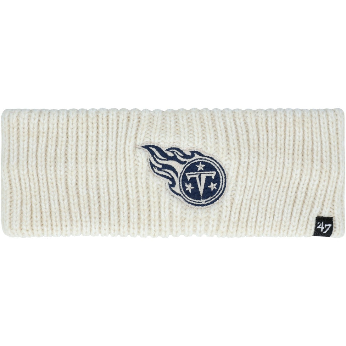 Tennessee Titans '47 Women's Meeko Headband - Cream - 47 brand