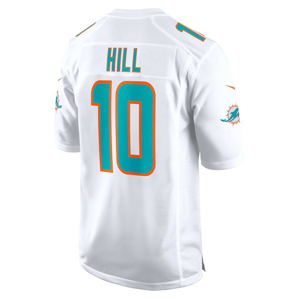 Tyreek Hill Miami Dolphins Game Jersey - White - Nike