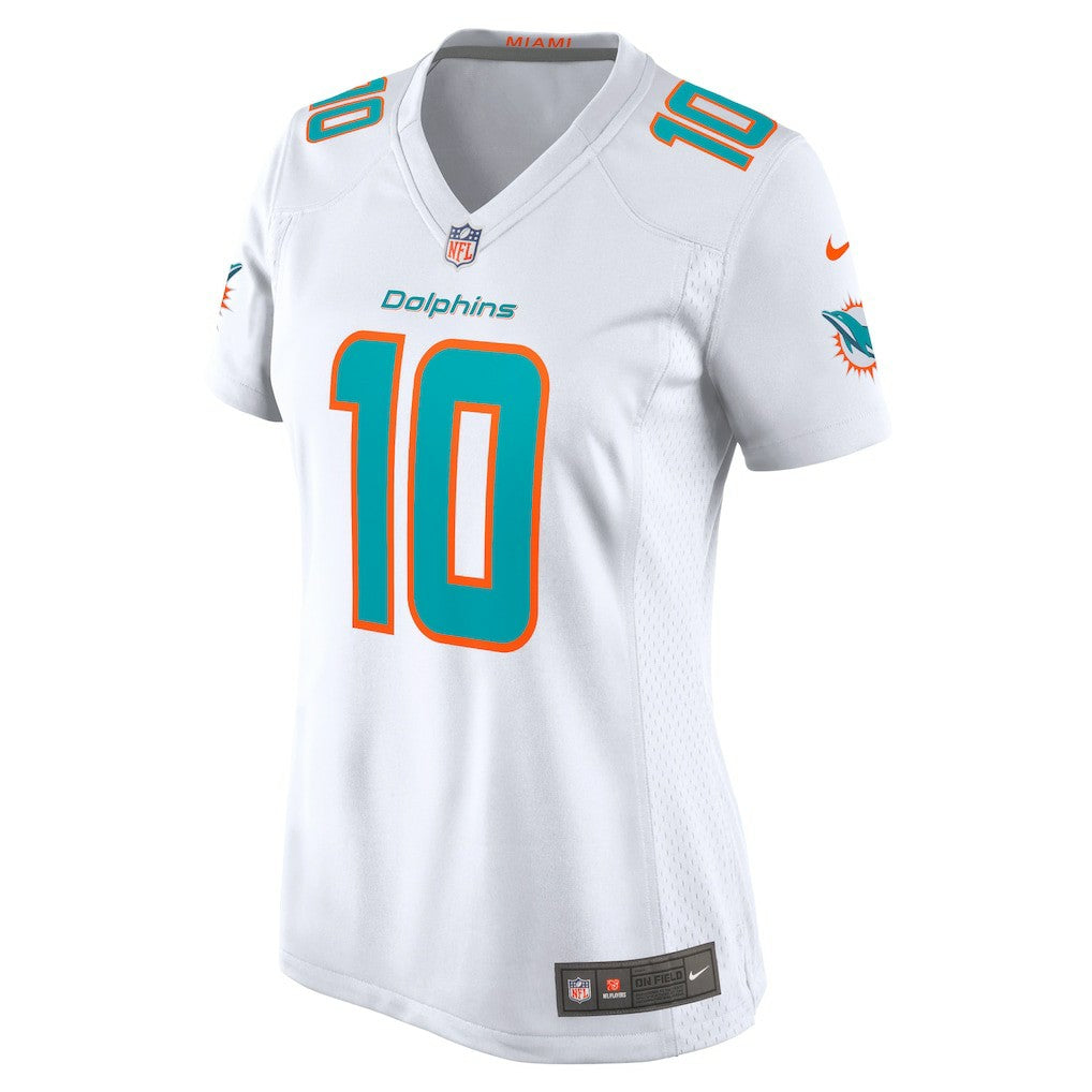 Tyreek Hill Miami Dolphins Women's Player Jersey - White - Nike