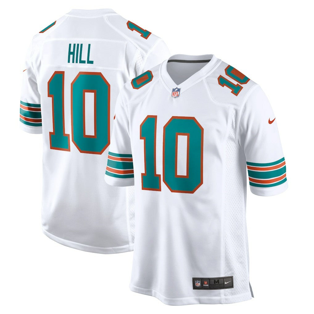 Tyreek Hill Miami Dolphins Alternate Game Jersey - White - Nike