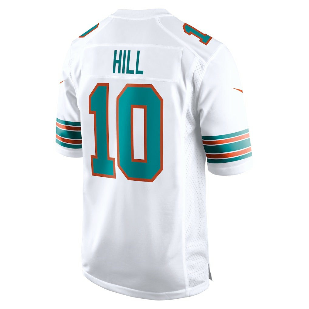 Tyreek Hill Miami Dolphins Alternate Game Jersey - White - Nike
