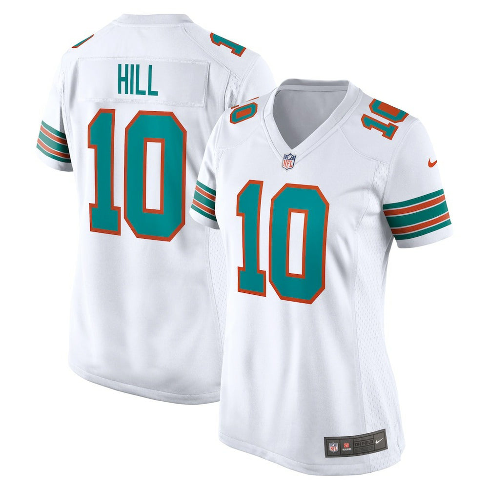 Tyreek Hill Miami Dolphins Women's Game Jersey - White - Nike
