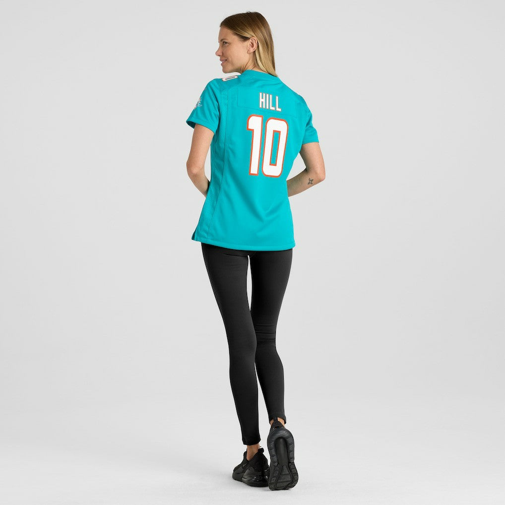 Tyreek Hill Miami Dolphins Women's Player Jersey - Aqua - Nike