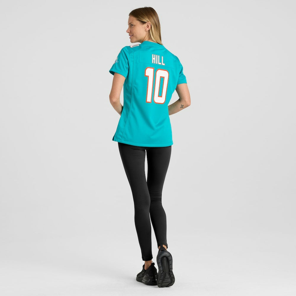 Tyreek Hill Miami Dolphins Women's Player Jersey - Aqua - Nike