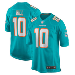 Tyreek Hill Miami Dolphins Game Jersey - Aqua - Nike