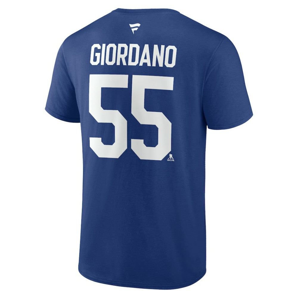 Mark Giordano Toronto Maple Leafs Fanatics Authentic Stack Name & Number T-Shirt - Blue | Fanatics on sale