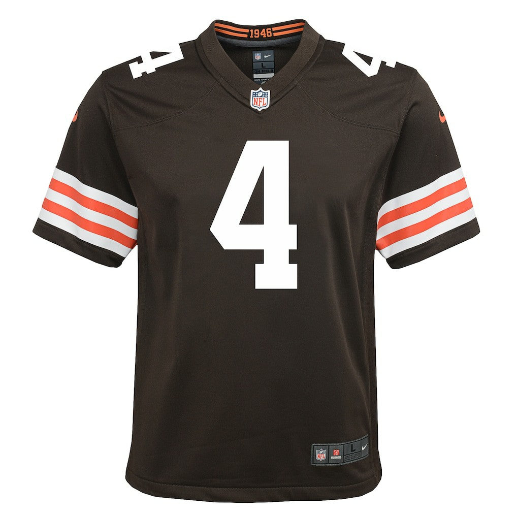 Deshaun Watson Cleveland Browns Youth Game Jersey - Brown - Nike
