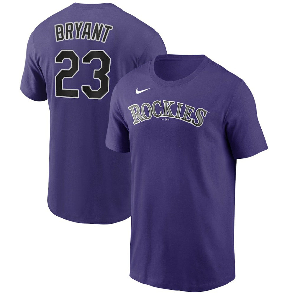 Kris Bryant Colorado Rockies Nike Name & Number T-Shirt Discount