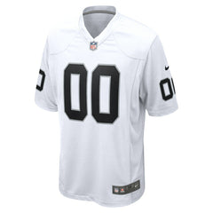 Las Vegas Raiders Youth Team Custom Game Jersey - White - Nike