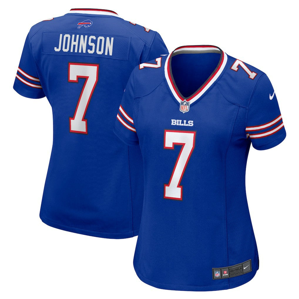 Taron Johnson Buffalo Bills Women's Game Player Jersey - Royal - Nike