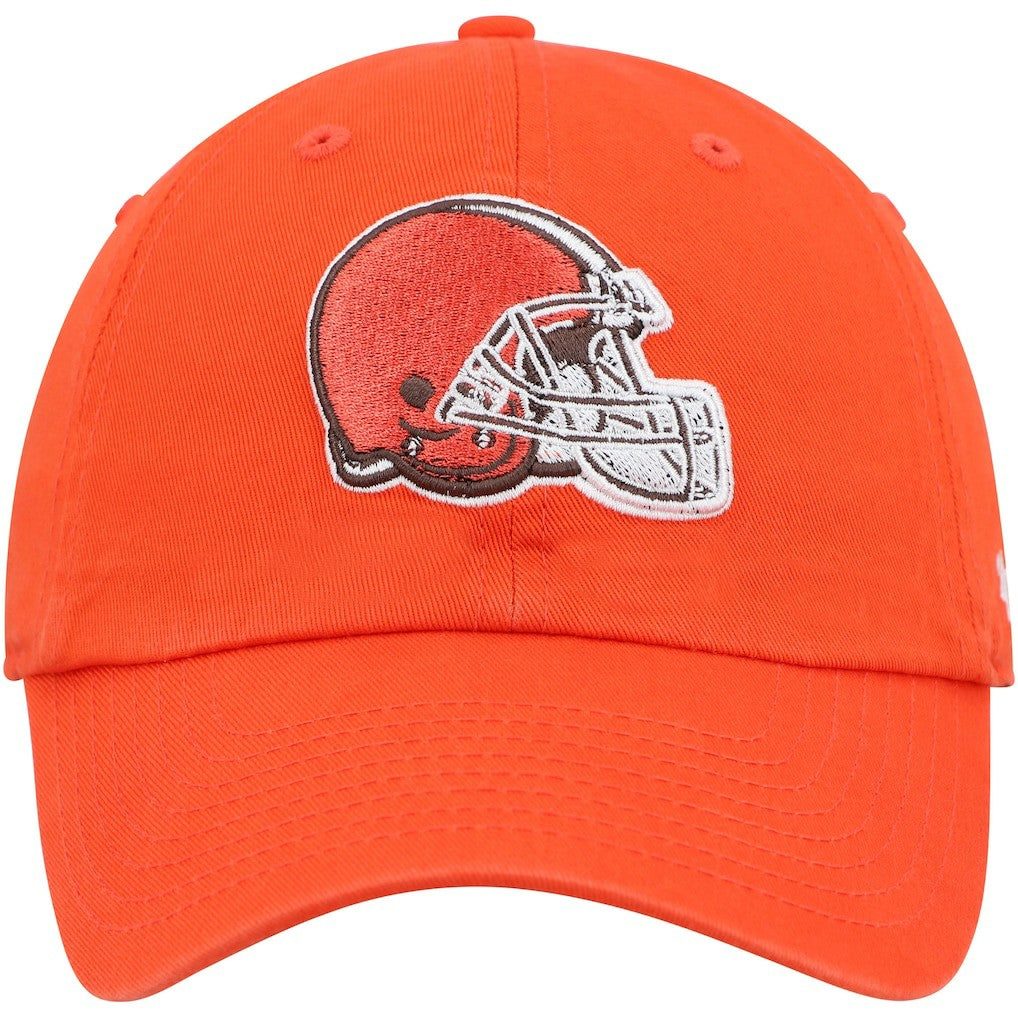 Cleveland Browns '47 Clean Up Primary Adjustable Hat - Orange - 47 brand