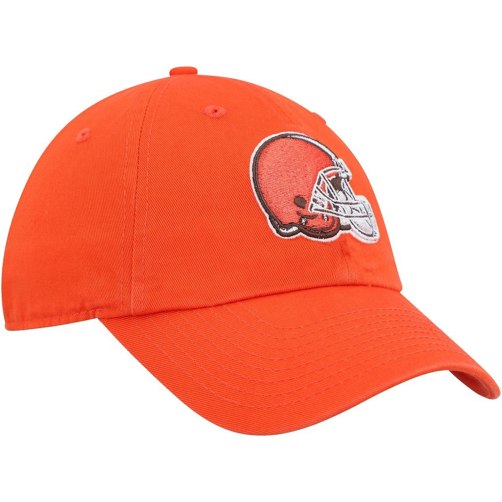Cleveland Browns '47 Clean Up Primary Adjustable Hat - Orange - 47 brand