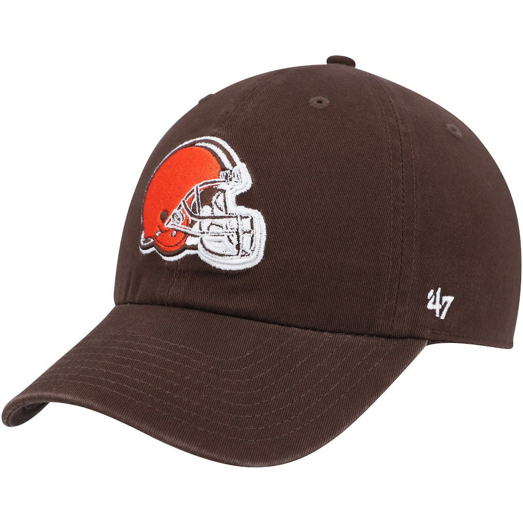 Cleveland Browns '47 Secondary Clean Up Adjustable Hat - Brown - 47 brand