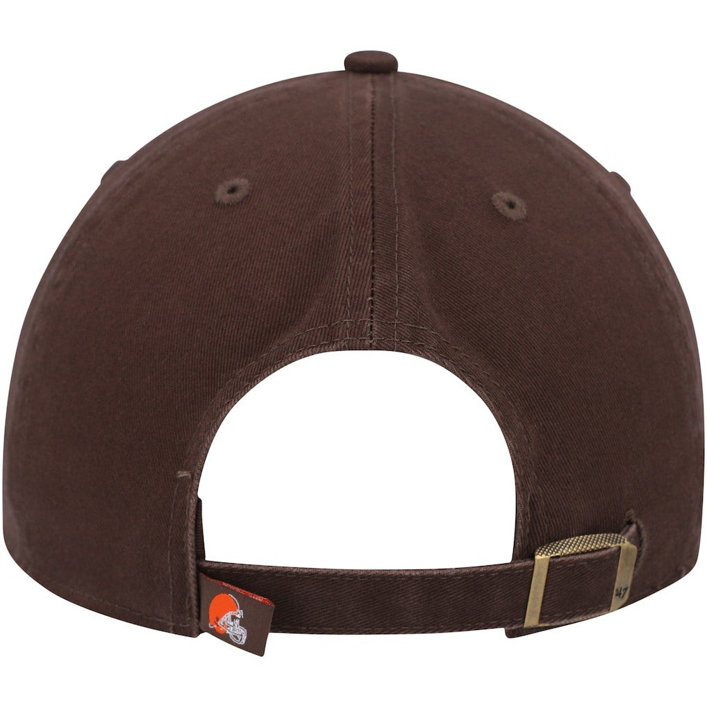 Cleveland Browns '47 Secondary Clean Up Adjustable Hat - Brown - 47 brand