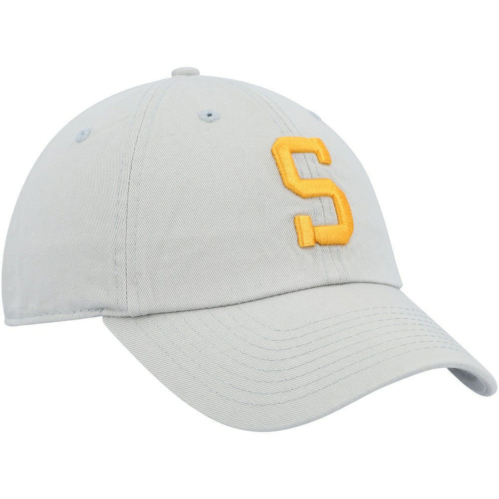 Pittsburgh Steelers '47 Clean Up Adjustable Hat - Gray - 47 brand