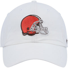 Cleveland Browns '47 Women's Clean Up Adjustable Hat - White - 47 brand