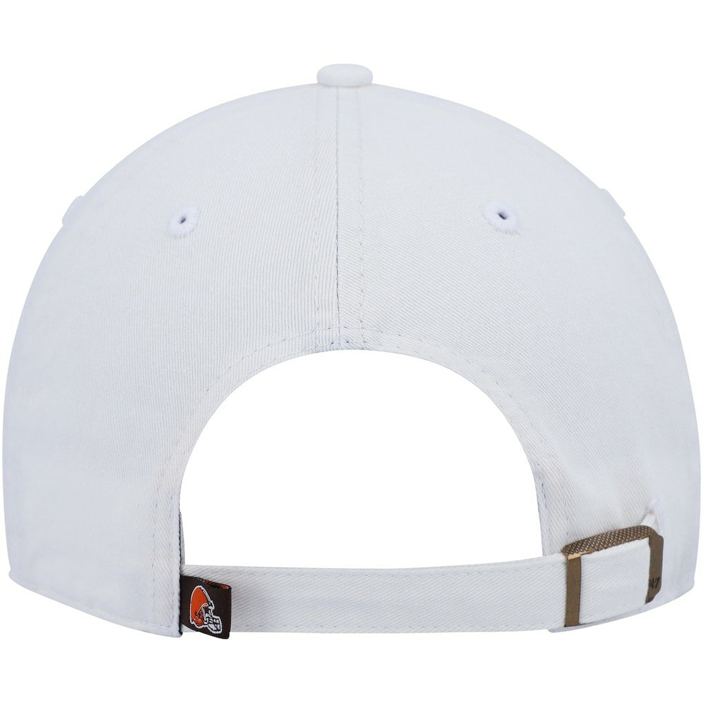 Cleveland Browns '47 Women's Clean Up Adjustable Hat - White - 47 brand