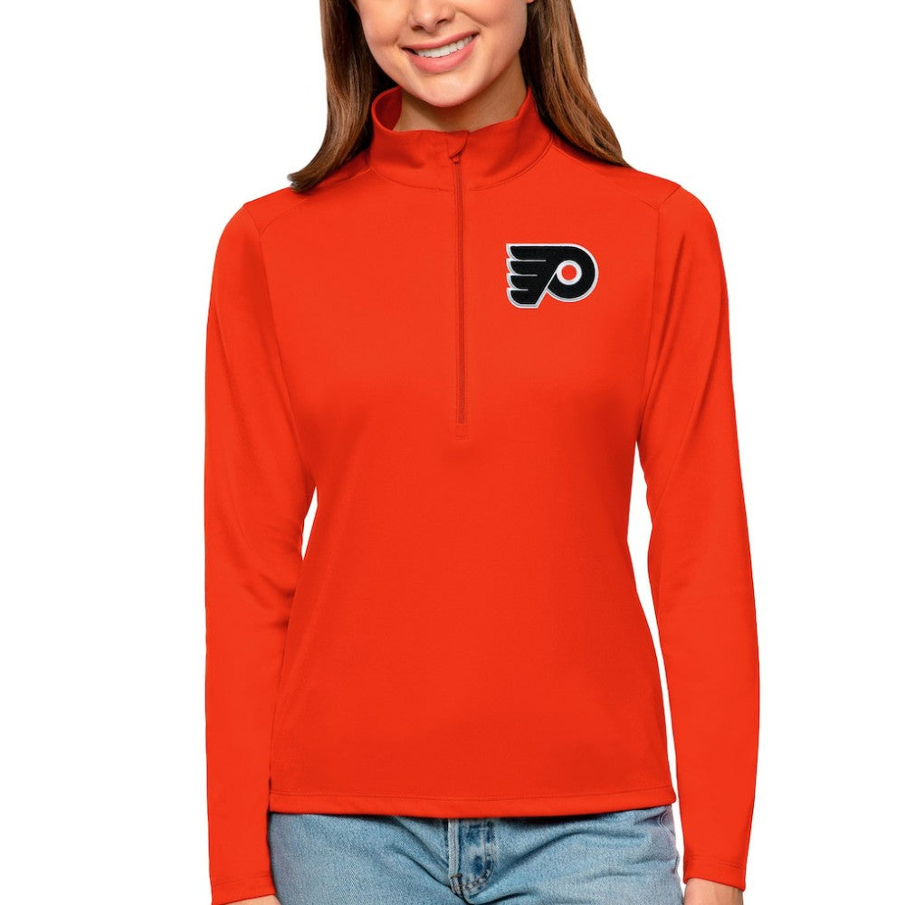 Philadelphia Flyers Antigua Women's Tribute Quarter-Zip Pullover Top - Orange | NHL discount