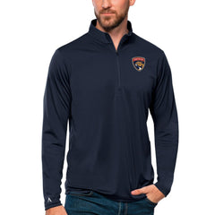 Florida Panthers Antigua Tribute Quarter-Zip Pullover Top - Navy | NHL sale