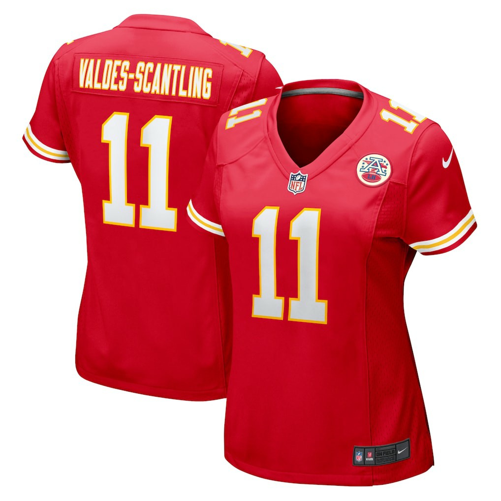 Marquez Valdes-Scantling Kansas City Chiefs Women's Game Jersey - Red - Nike