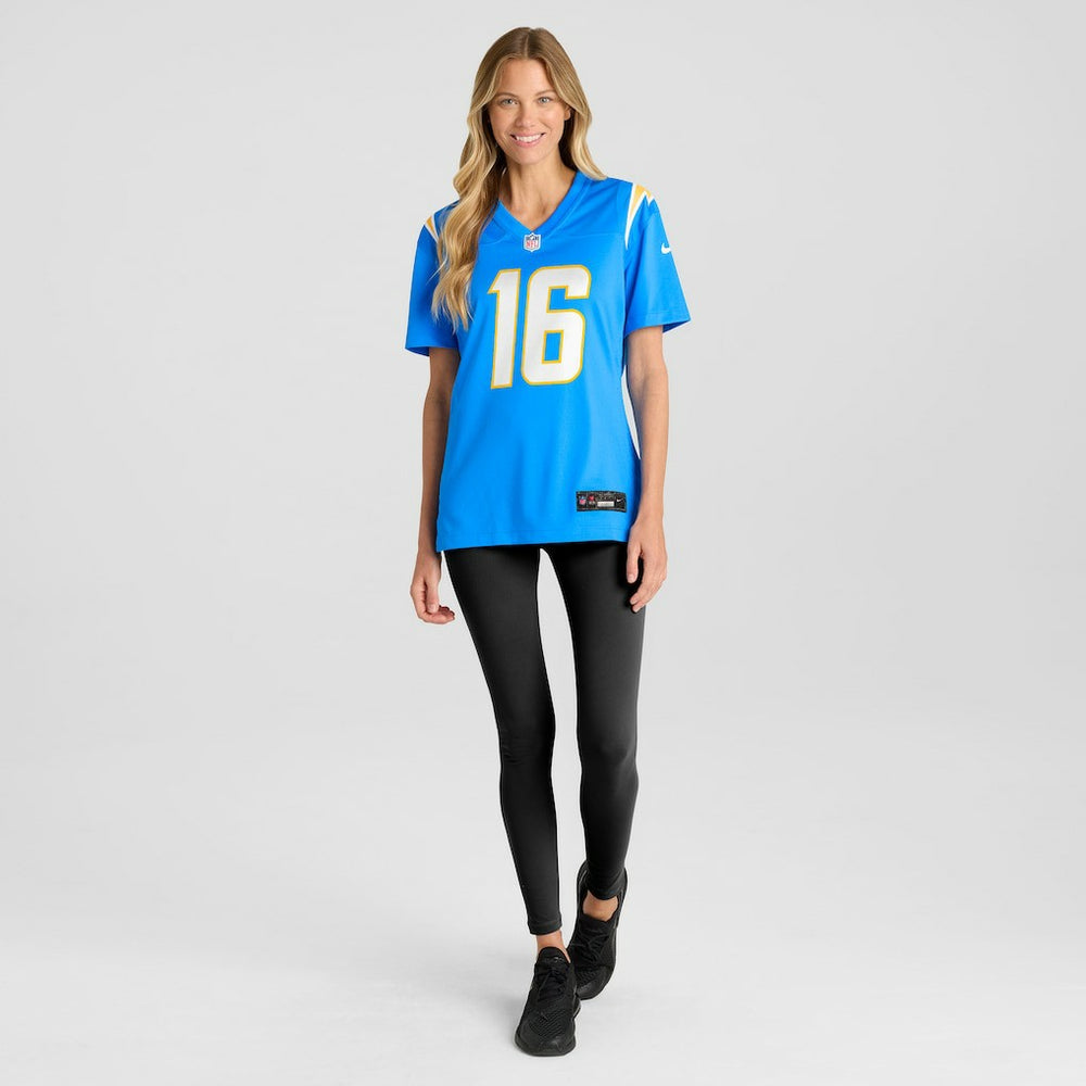 JK Scott Los Angeles Chargers Women's Game Jersey - Powder Blue - Nike