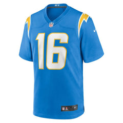 JK Scott Los Angeles Chargers Game Jersey - Powder Blue - Nike