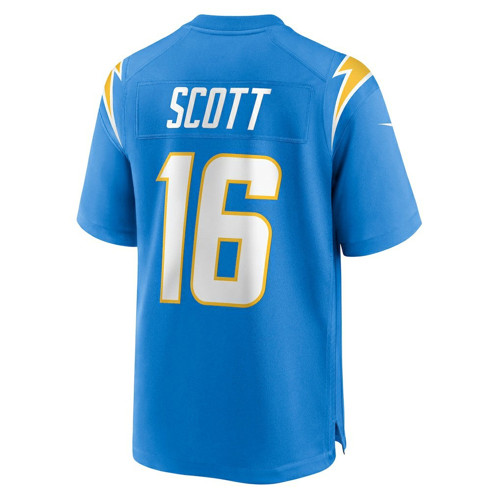 JK Scott Los Angeles Chargers Game Jersey - Powder Blue - Nike