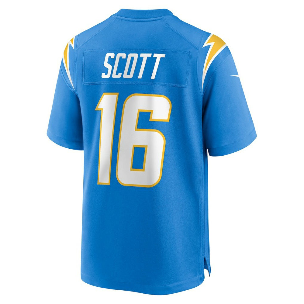JK Scott Los Angeles Chargers Game Jersey - Powder Blue - Nike